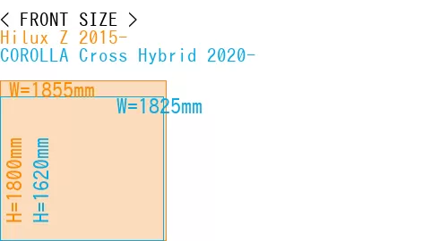 #Hilux Z 2015- + COROLLA Cross Hybrid 2020-